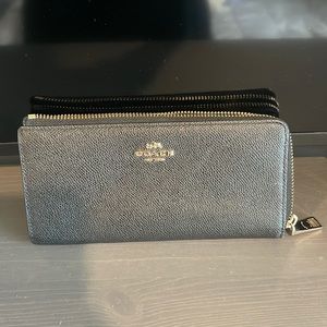 Coach black wallet